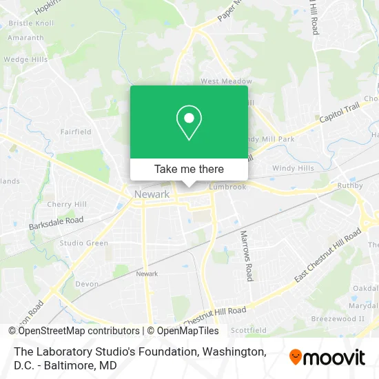 The Laboratory Studio's Foundation map