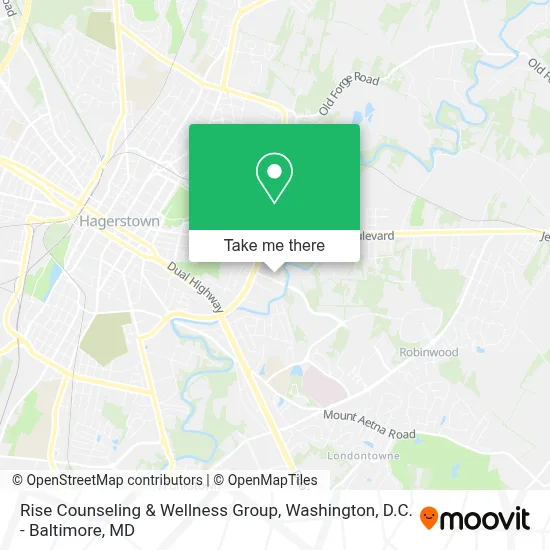 Rise Counseling & Wellness Group map