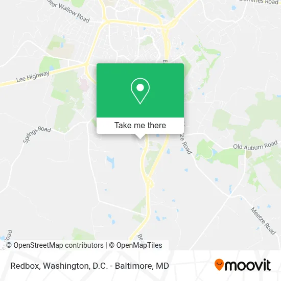 Redbox map