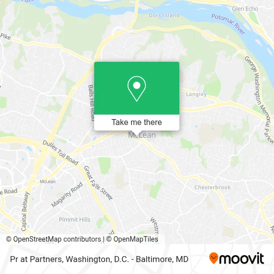 Pr at Partners map