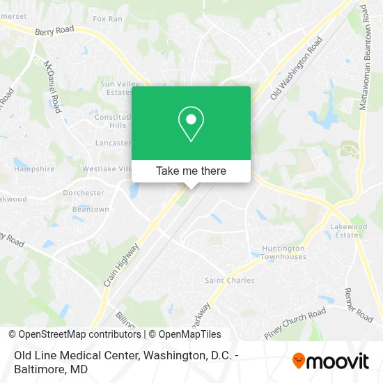 Old Line Medical Center map