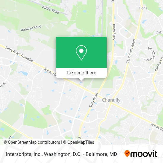 Interscripts, Inc. map