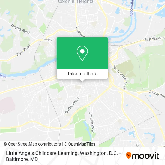 Little Angels Childcare Learning map