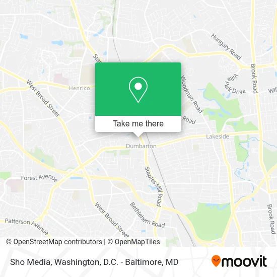Sho Media map