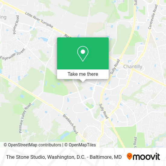 The Stone Studio map