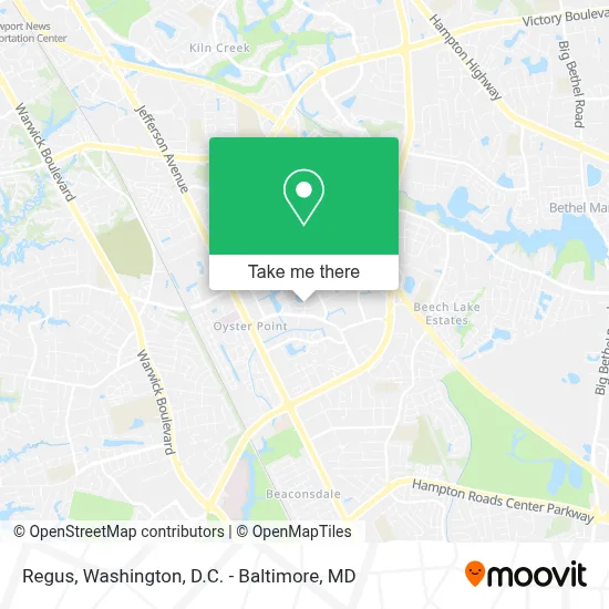 Regus map