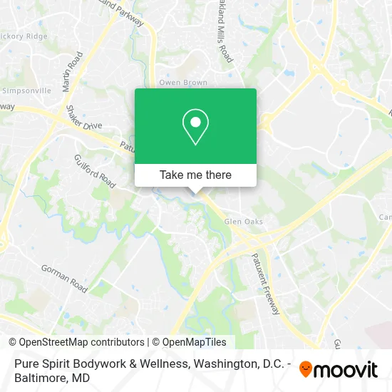Pure Spirit Bodywork & Wellness map