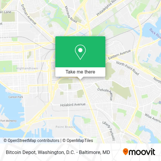 Bitcoin Depot map
