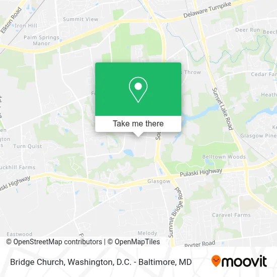 Bridge Church map