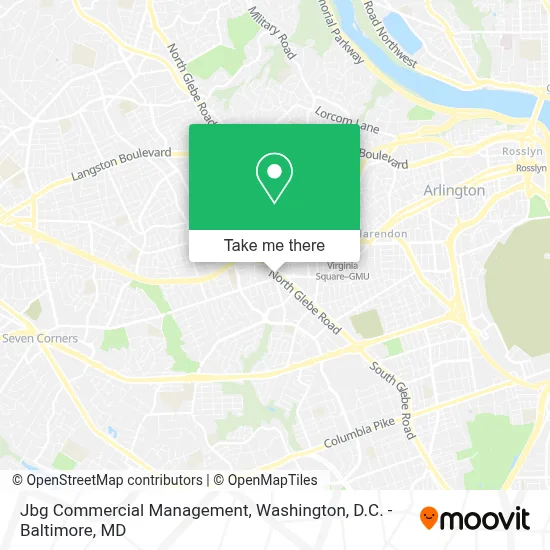 Jbg Commercial Management map