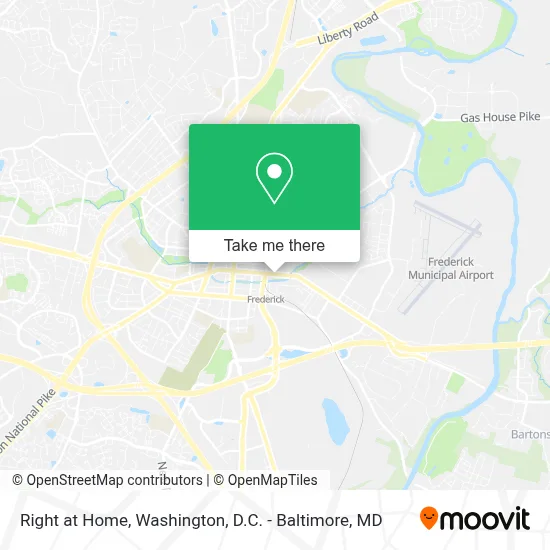 Right at Home map