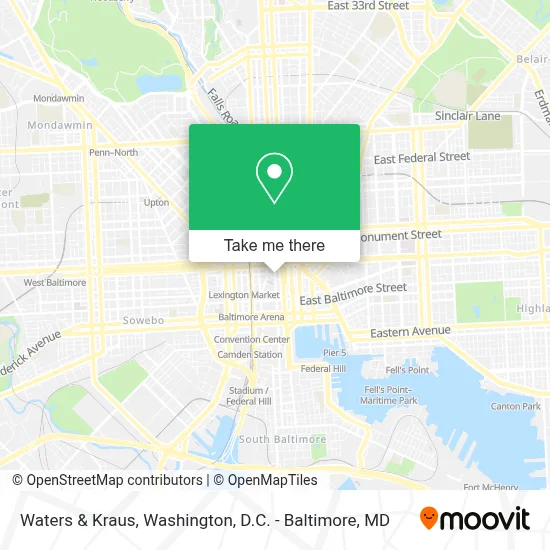 Waters & Kraus map