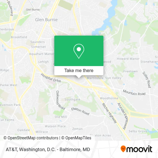 At&T map