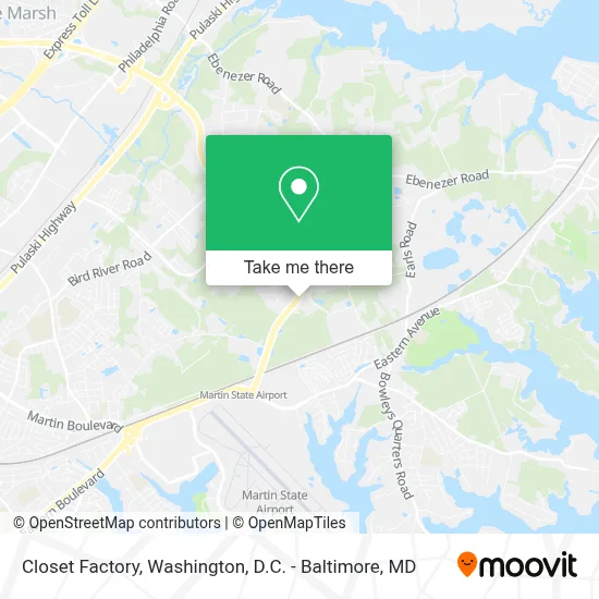 Closet Factory map