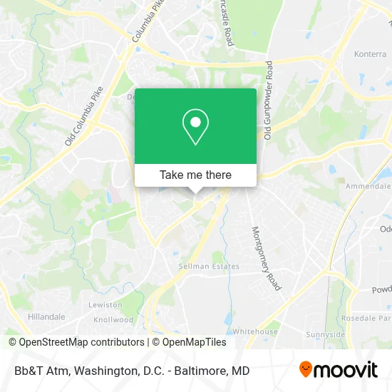 Bb&T Atm map
