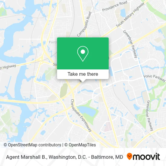 Agent Marshall B. map