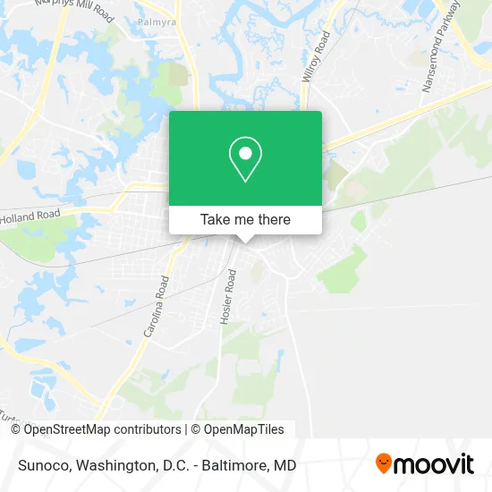 Sunoco map