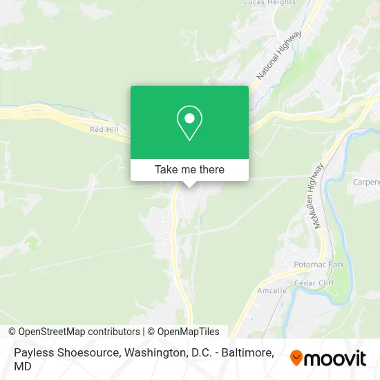 Payless Shoesource map