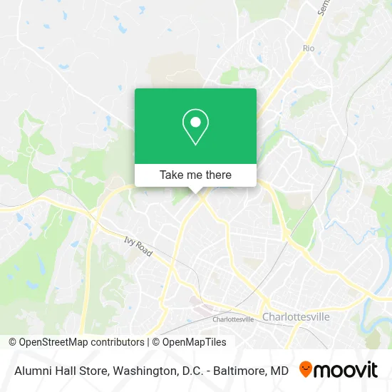 Alumni Hall Store map