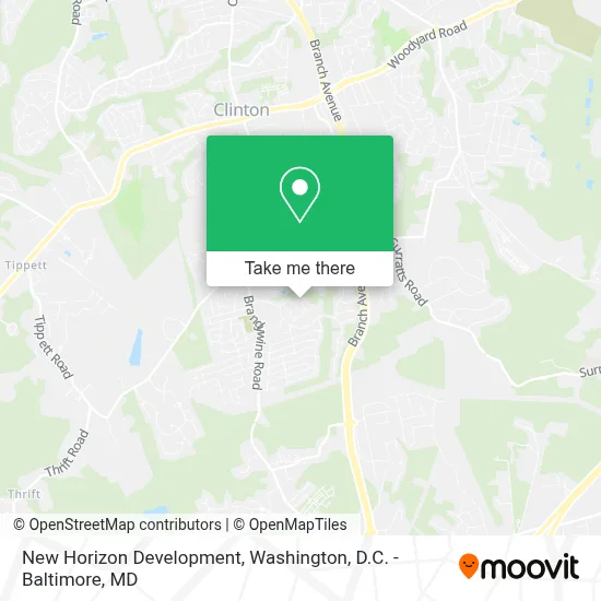 New Horizon Development map