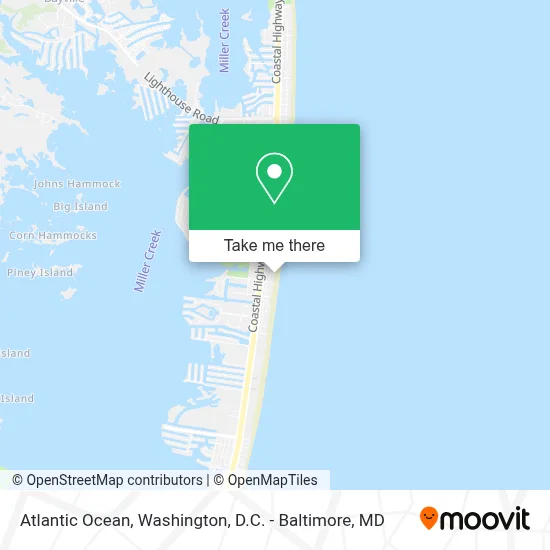 Atlantic Ocean map