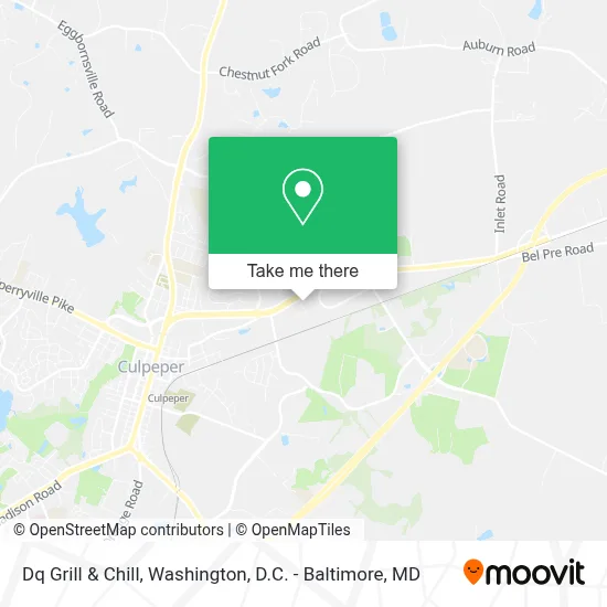 Dq Grill & Chill map