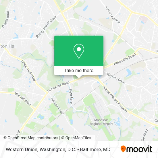 Western Union map