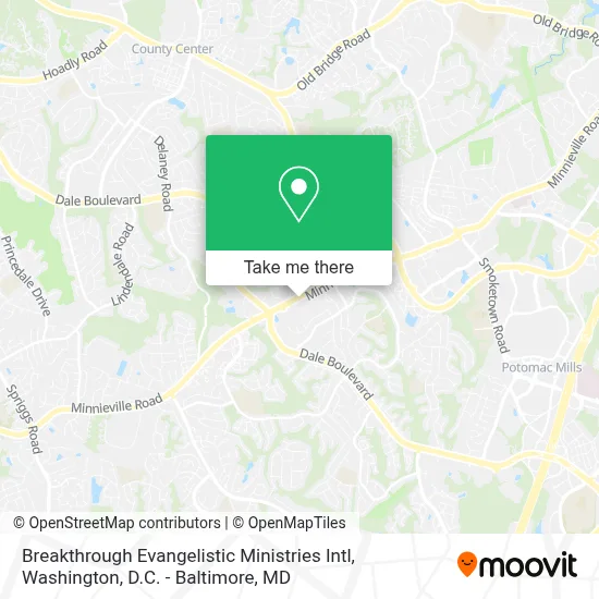 Breakthrough Evangelistic Ministries Intl map
