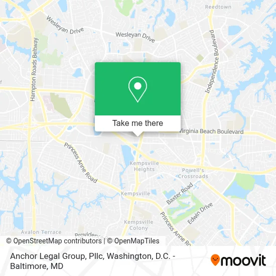 Anchor Legal Group, Pllc map