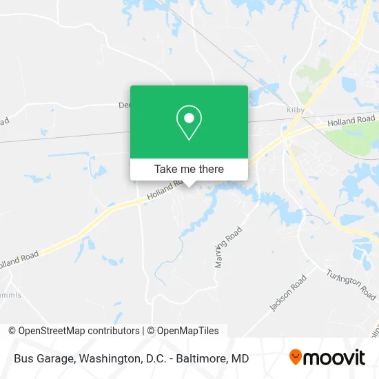 Bus Garage map