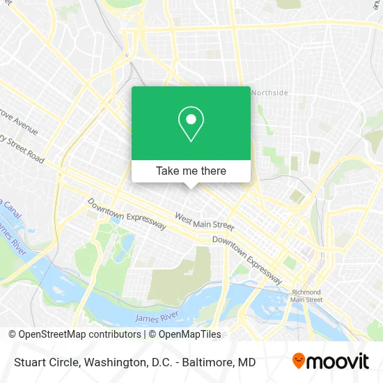 Stuart Circle map