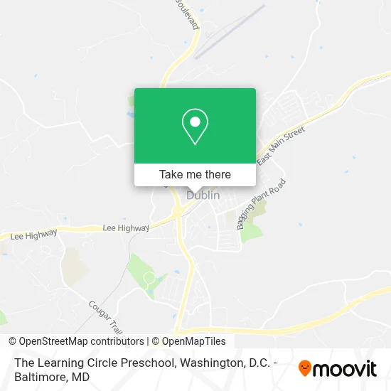 The Learning Circle Preschool map