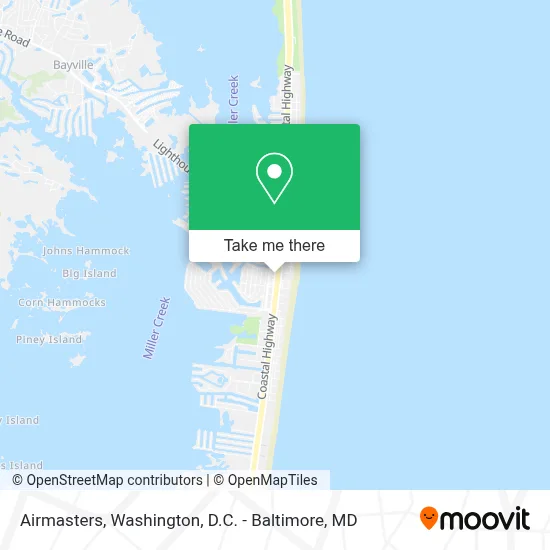 Airmasters map