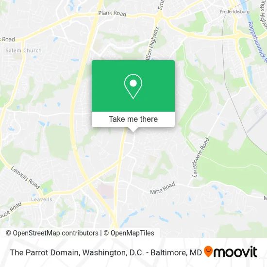 The Parrot Domain map