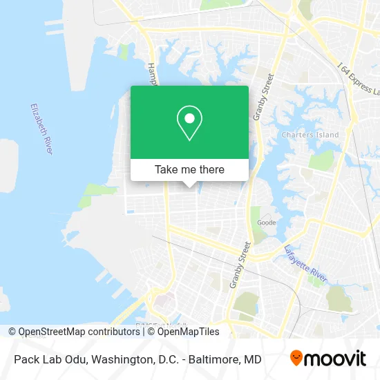 Pack Lab Odu map