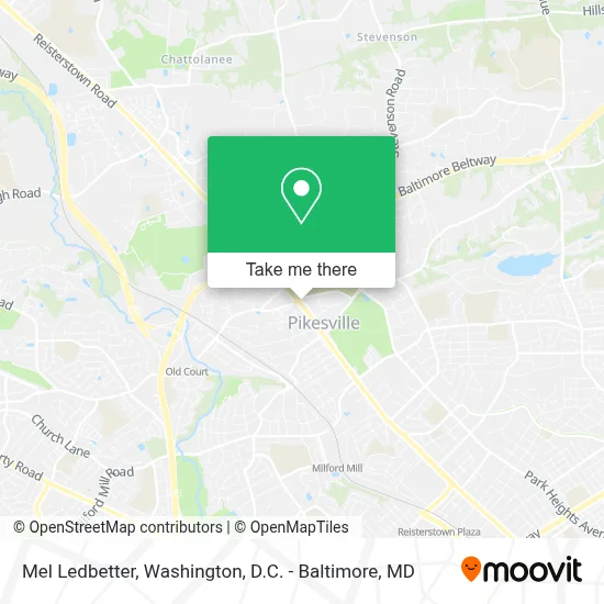 Mel Ledbetter map