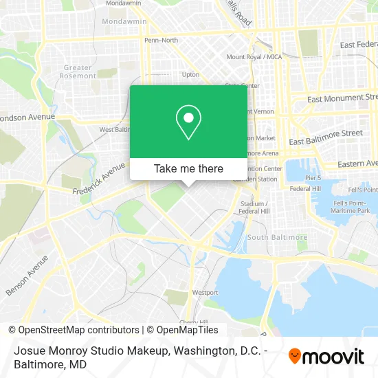 Josue Monroy Studio Makeup map