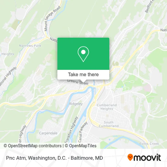 Pnc Atm map