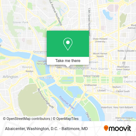 Abaicenter map