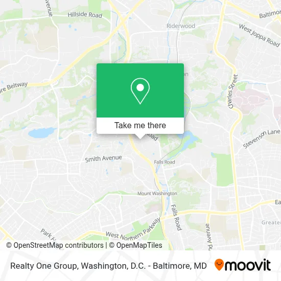 Realty One Group map