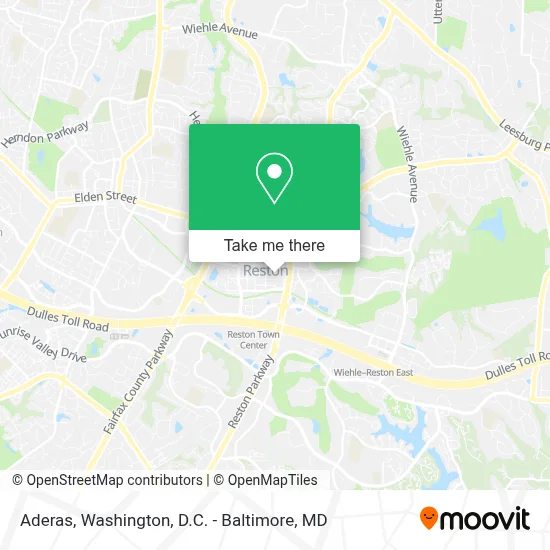 Aderas map