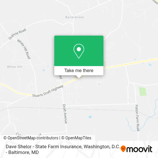 Dave Shelor - State Farm Insurance map