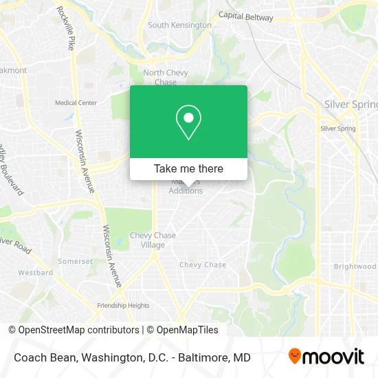 Coach Bean map