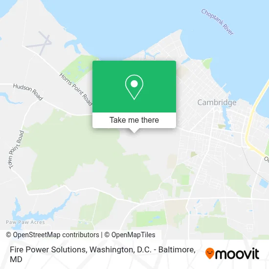 Fire Power Solutions map