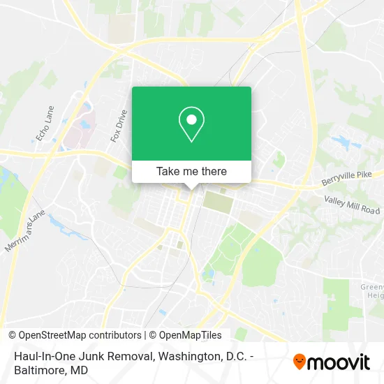 Haul-In-One Junk Removal map