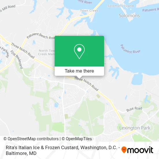 Rita's Italian Ice & Frozen Custard map