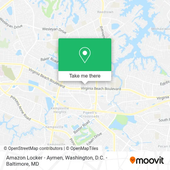 Amazon Locker - Aymen map