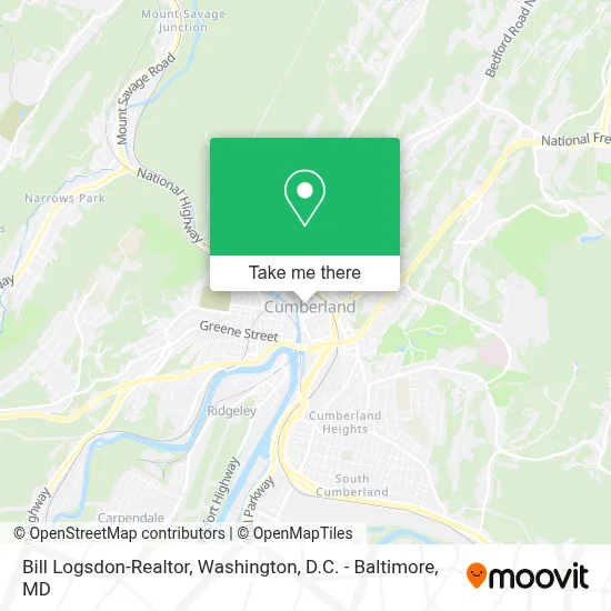 Bill Logsdon-Realtor map