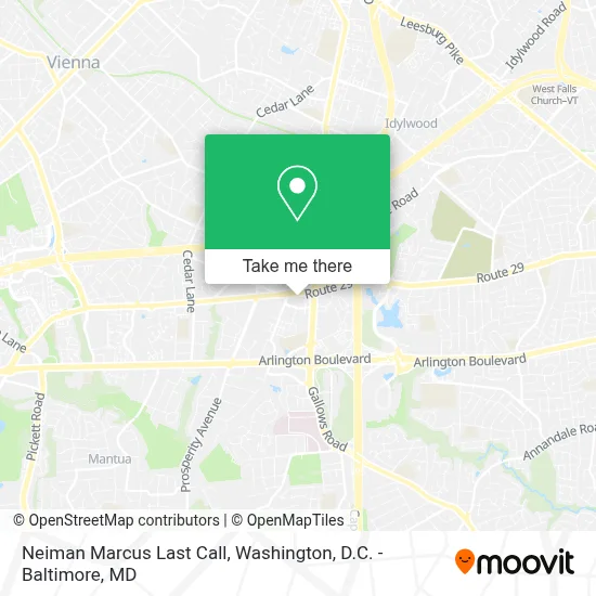 Neiman Marcus Last Call map