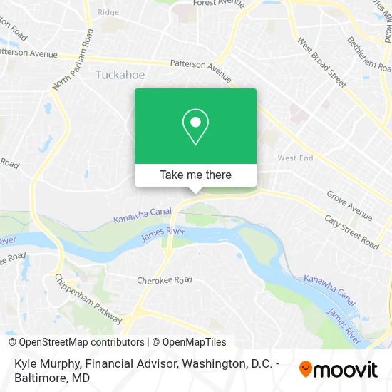 Kyle Murphy, Financial Advisor map